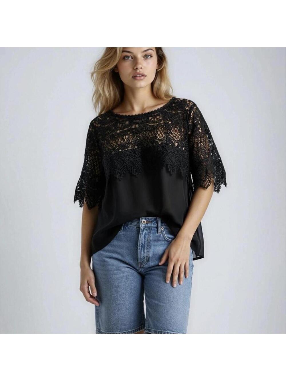 Women's Black Blous